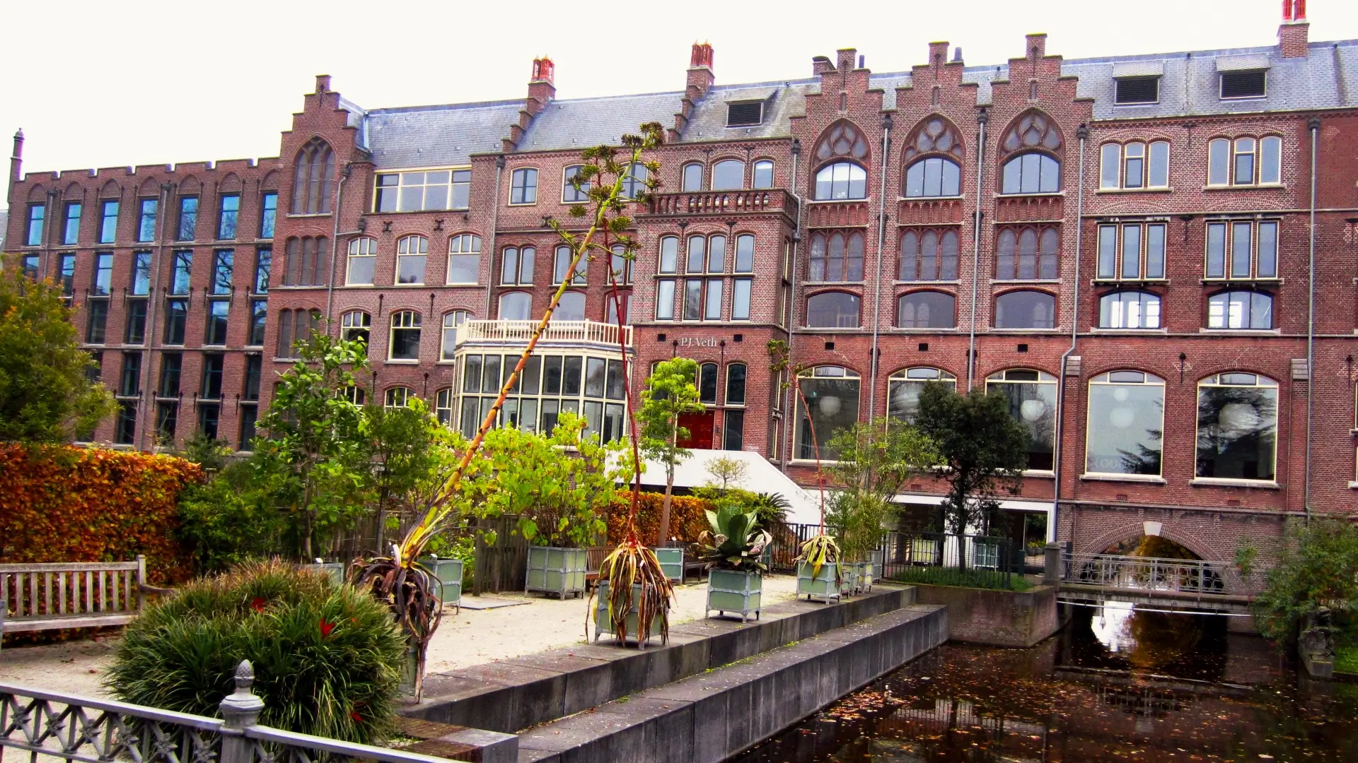 The P.J. Veth building in Leiden
